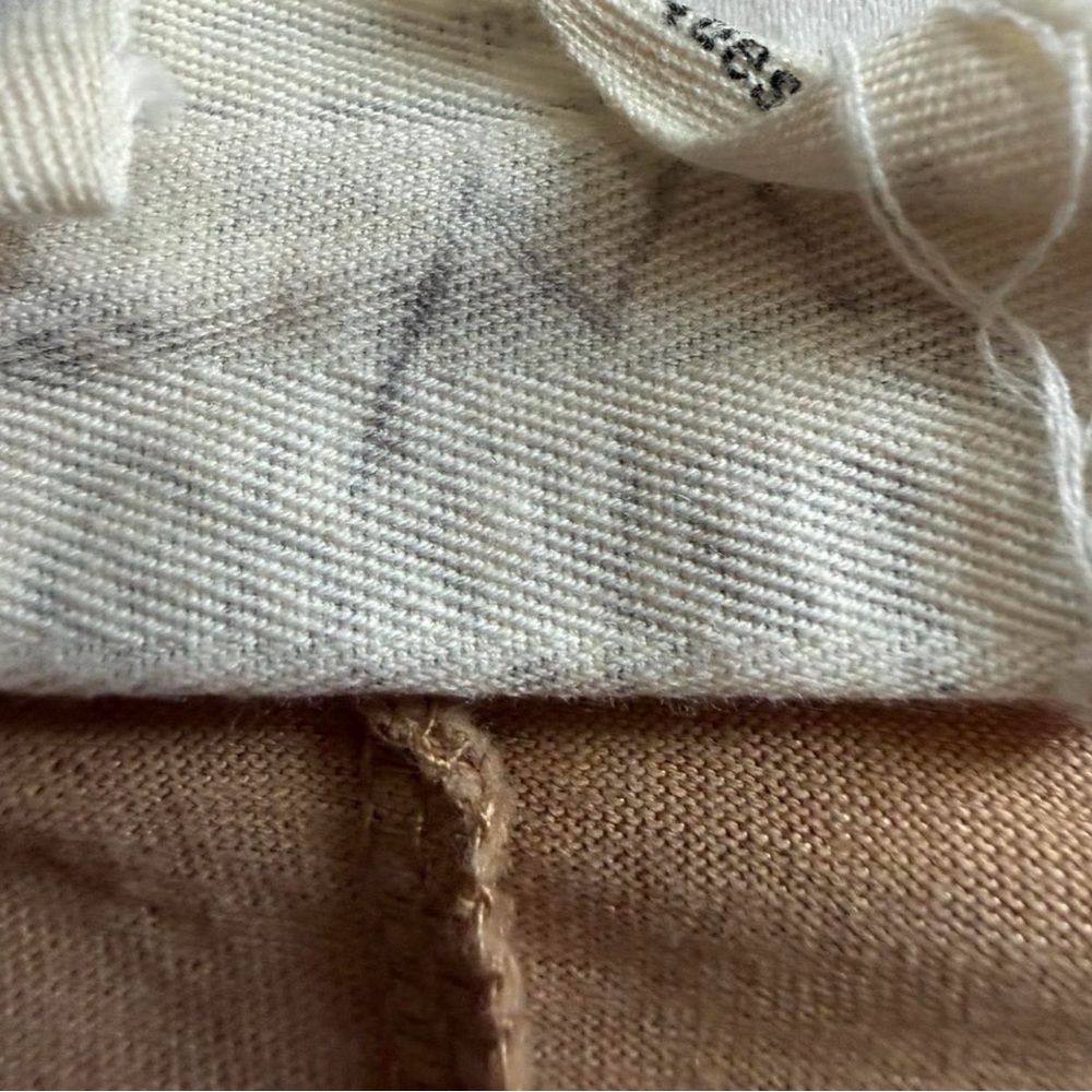 Spirited Boutique Tan High-Low Oversized Top M - Picture 3 of 5
